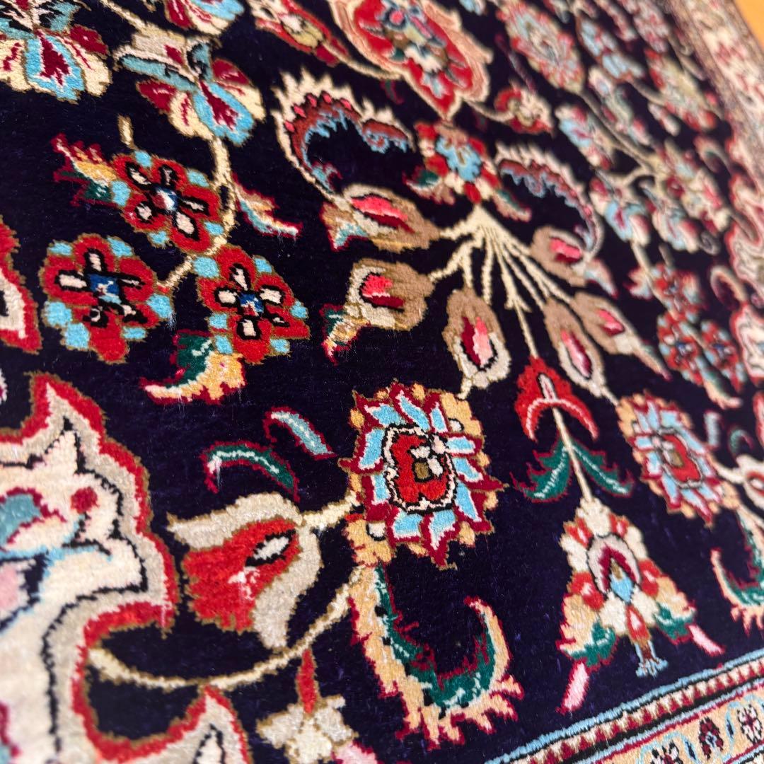 ペルシャ絨毯　シルク 100% SILK クム