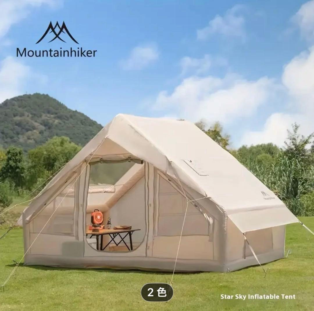 そ*も様 一回使用　希少ブラックMountainhikerインフレータブル　エア