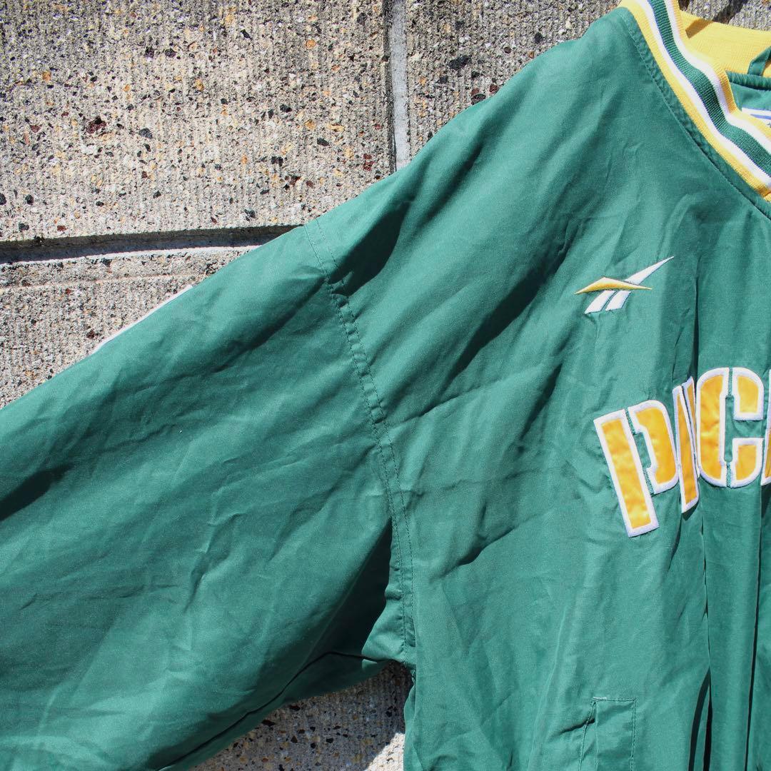 Reebok × NFL グリーンベイ パッカーズ XL 古着 プルジャケット