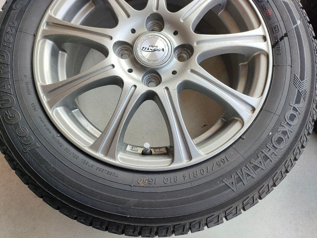 スタッドレス・ホイール4本セットiceGUARD iG50　165/70R14