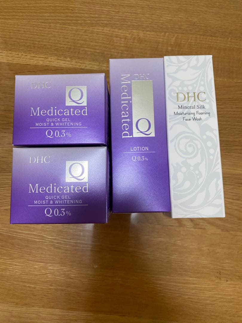 【新品】セットDHC 薬用Qクイックジェルモイスト&ホワイトニング、ローション
