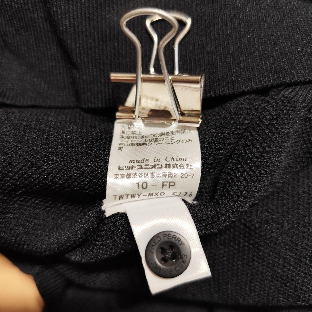 極美品 フレッドペリー × レイビームス / 別注 Vネックカーディガン 黒