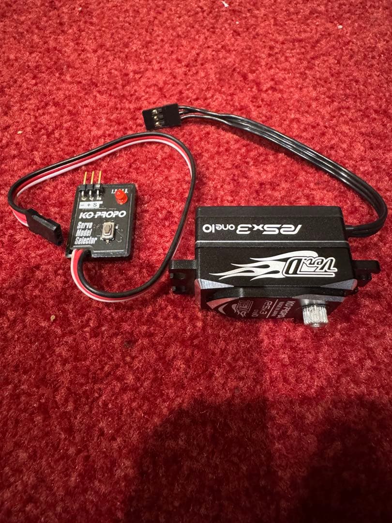 ko サーボ　rsx3 one10 バージョンD プログラムセレクター　セット