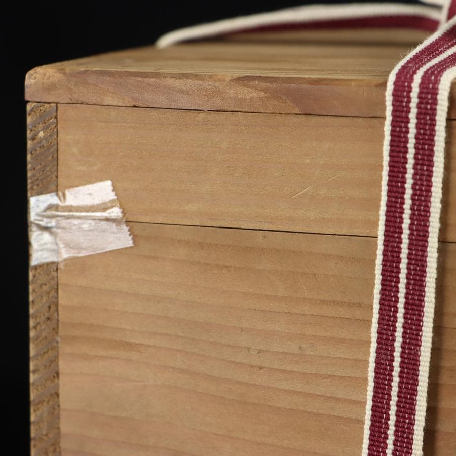 Y2842-4 茶道具 宮川香雲 水指 木箱付き　#5