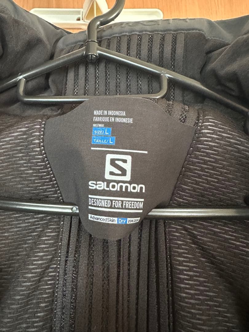 Salomon スキーウェア Lサイズ ブラック