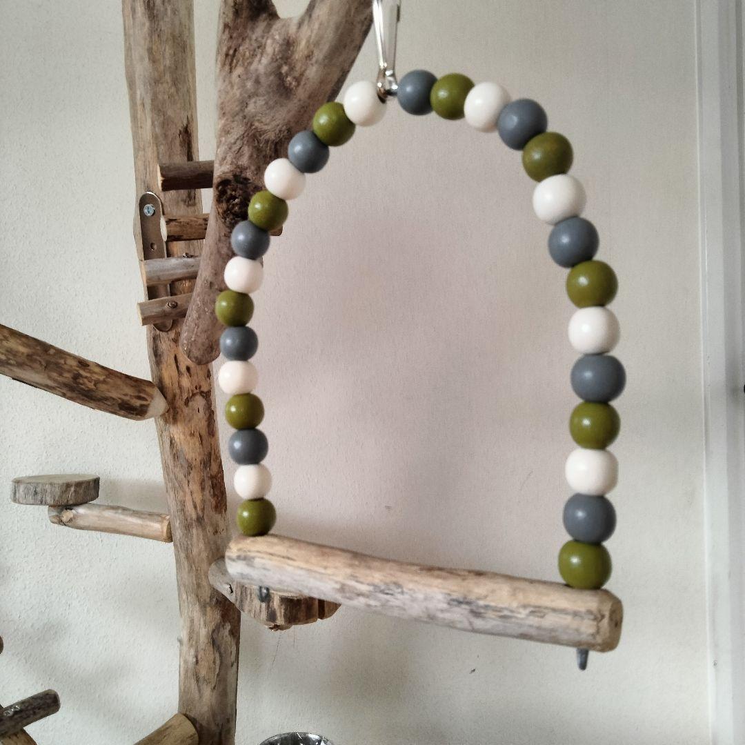 KURIONE SHOP バードアスレチックジム 自然木 流木 止まり木