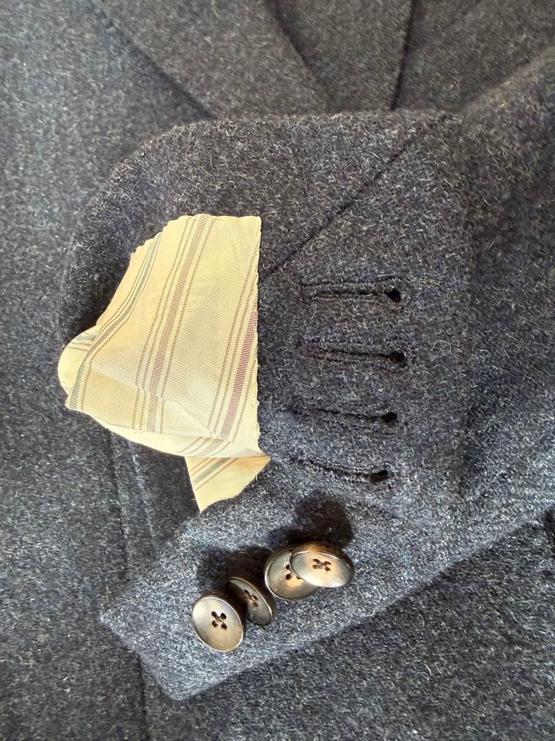 LARDINI テーラードジャケット size44 S ネイビー