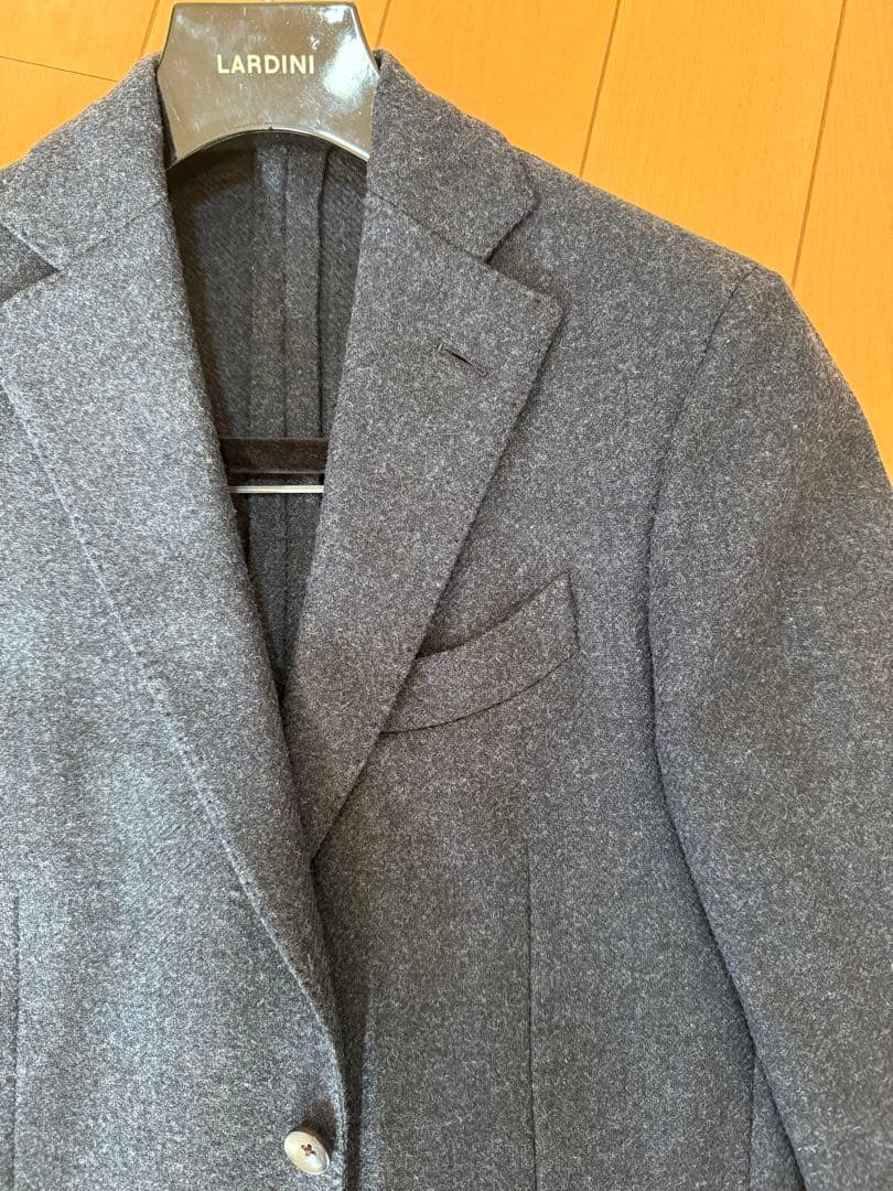 LARDINI テーラードジャケット size44 S ネイビー