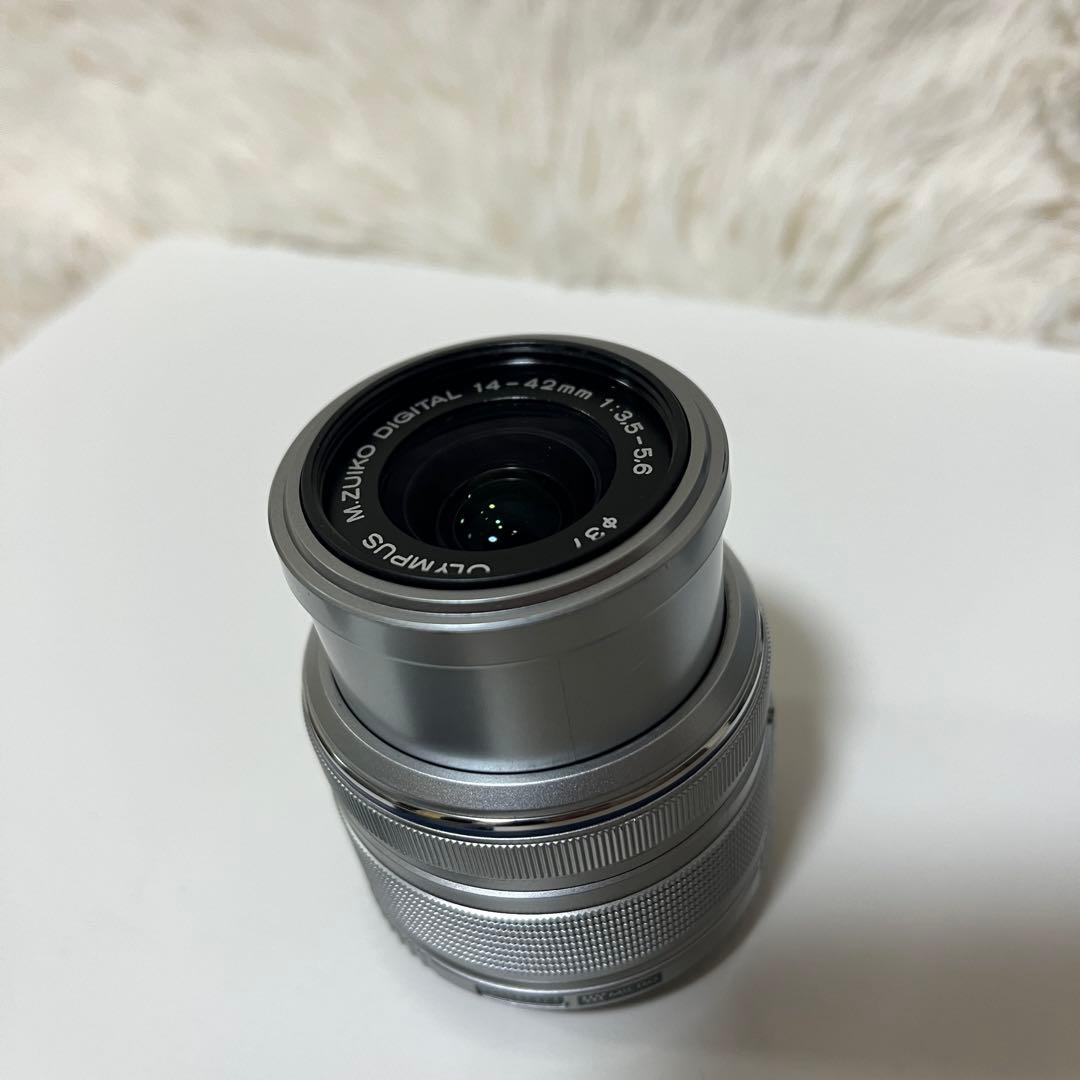 【極美品】OLYMPUS E-PL5 ダブルレンズ ミラーレス ストロボ付き