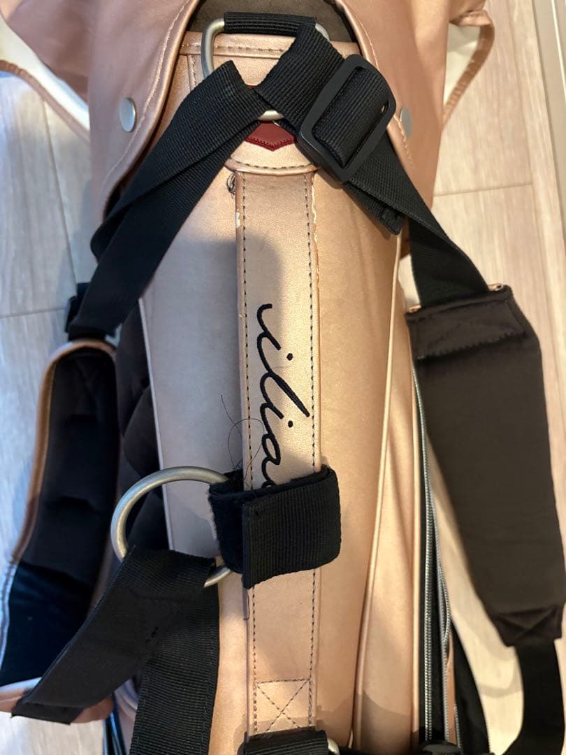 【希少　ローズエデンゴールド】Iliac ゴルフバック