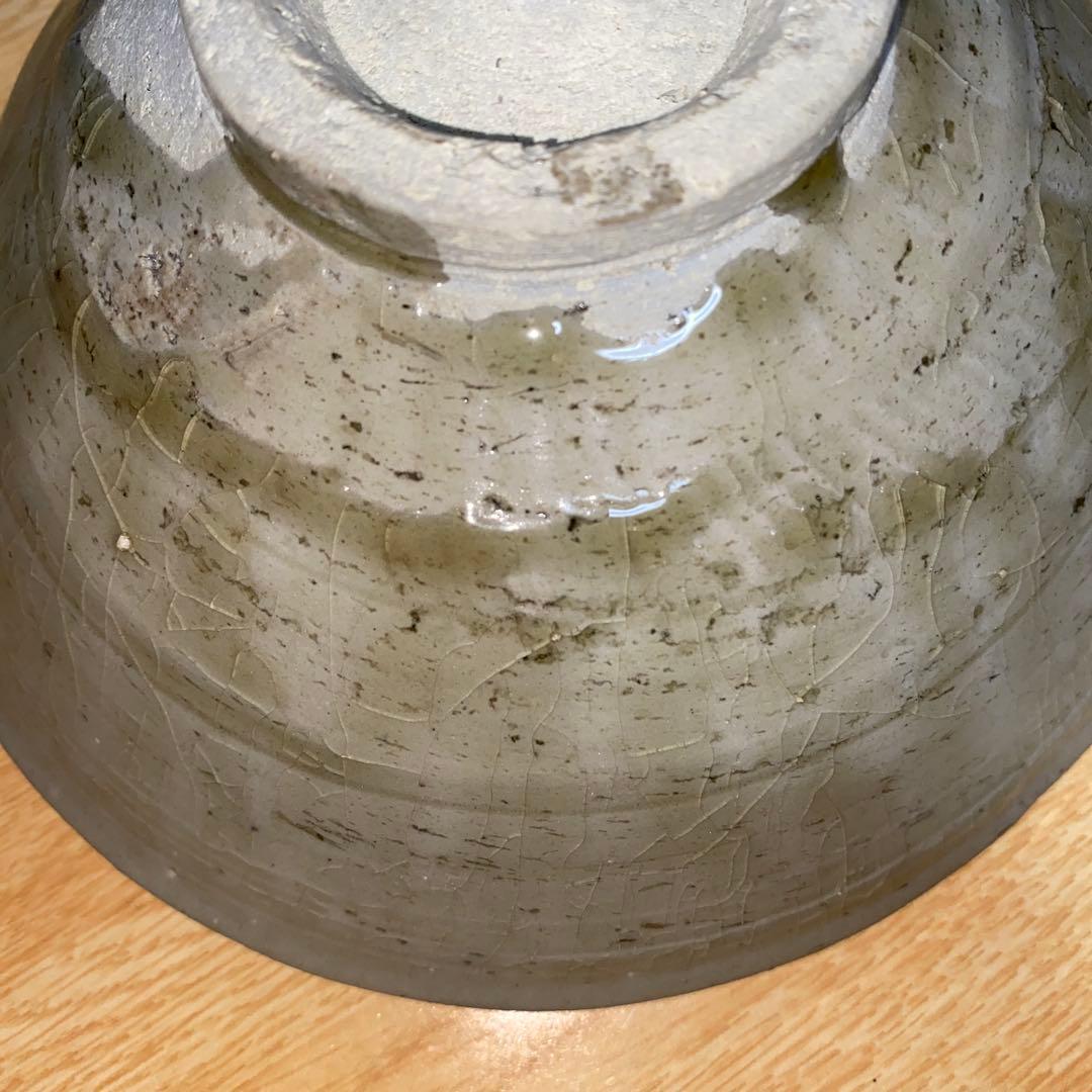 陰刻紋青磁茶碗　宋時代　耀州窯