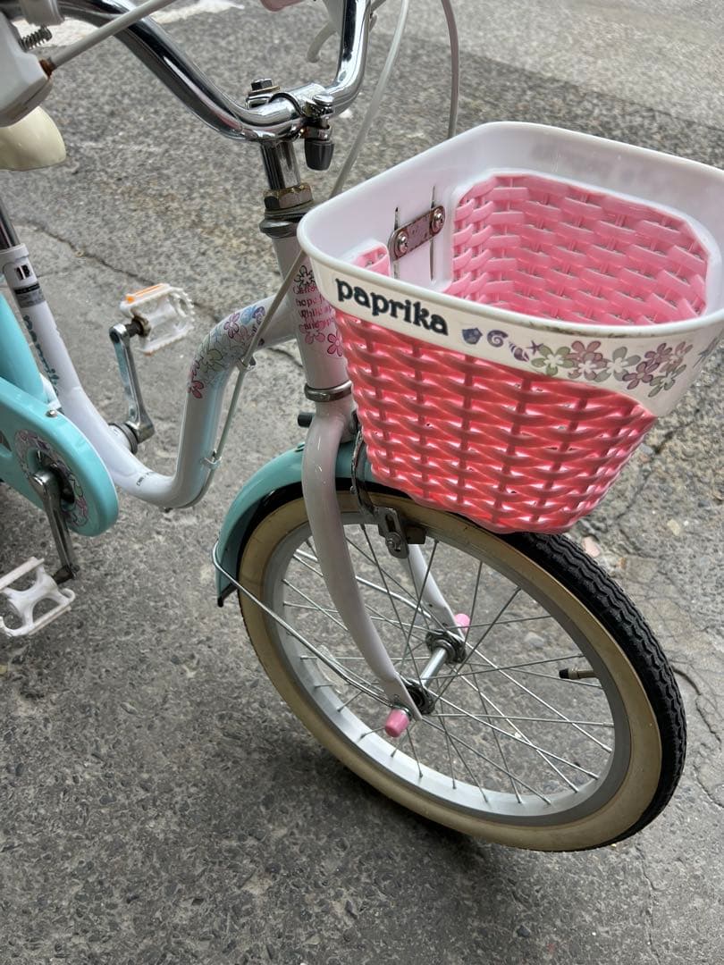 18インチ paprika パプリカ 幼児用自転車 補助無し キッズ自転車
