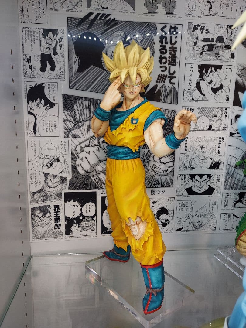 ドラゴンボール 一番くじ 孫悟空 超サイヤ人 リペイント