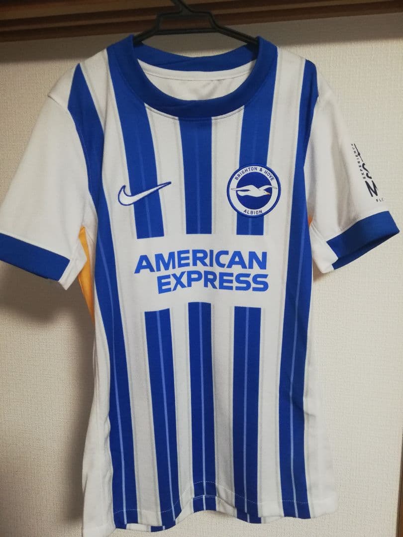 公式ブライトン 三笘薫 24-25シーズン レプリカユニフォーム Sサイズ