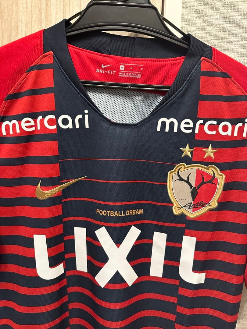 2019ユニフォーム NIKE 鹿島アントラーズ　選手支給　土居聖真