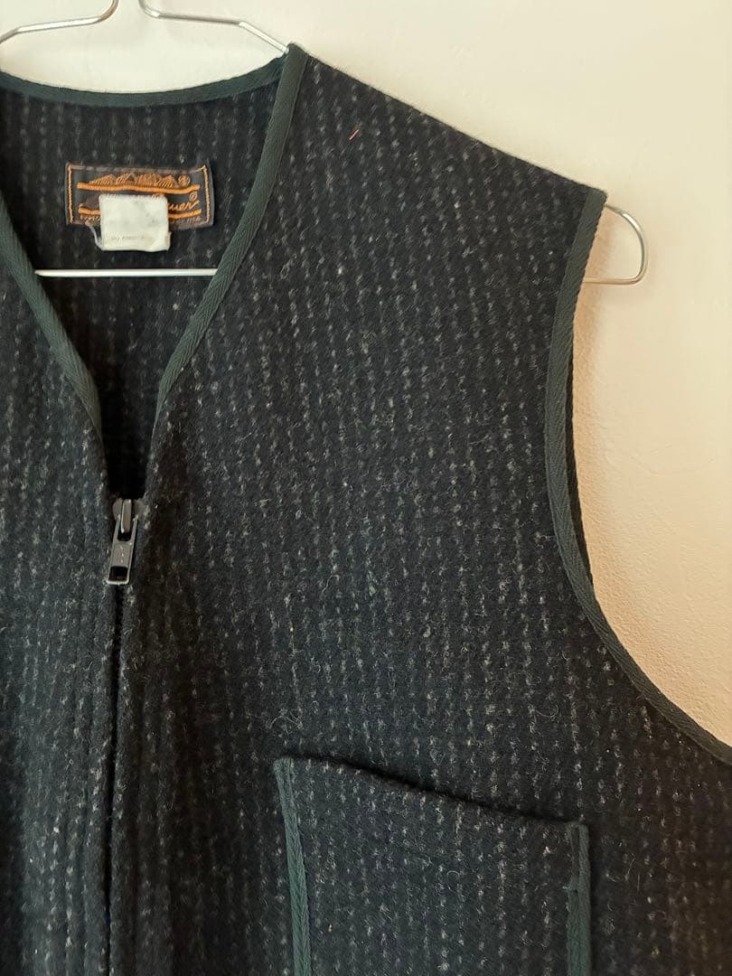 G*e様 エディーバウアー 黒タグ　ウールベスト