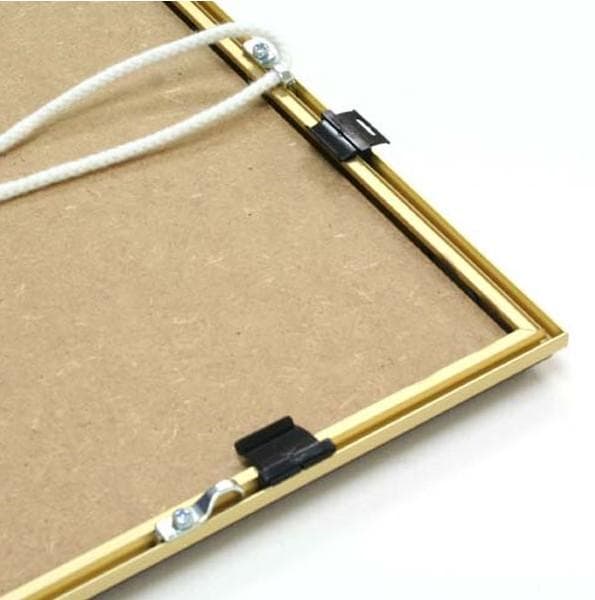 アクリル画　原画　「白樺林02」額縁付き　SMサイズ　風景画