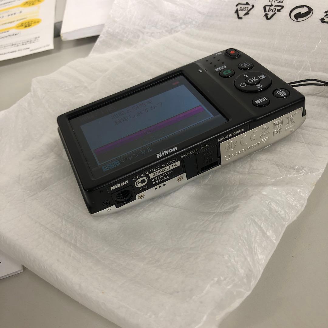 M08/01a1709☆Nikon COOLPIX S2700 デジカメ