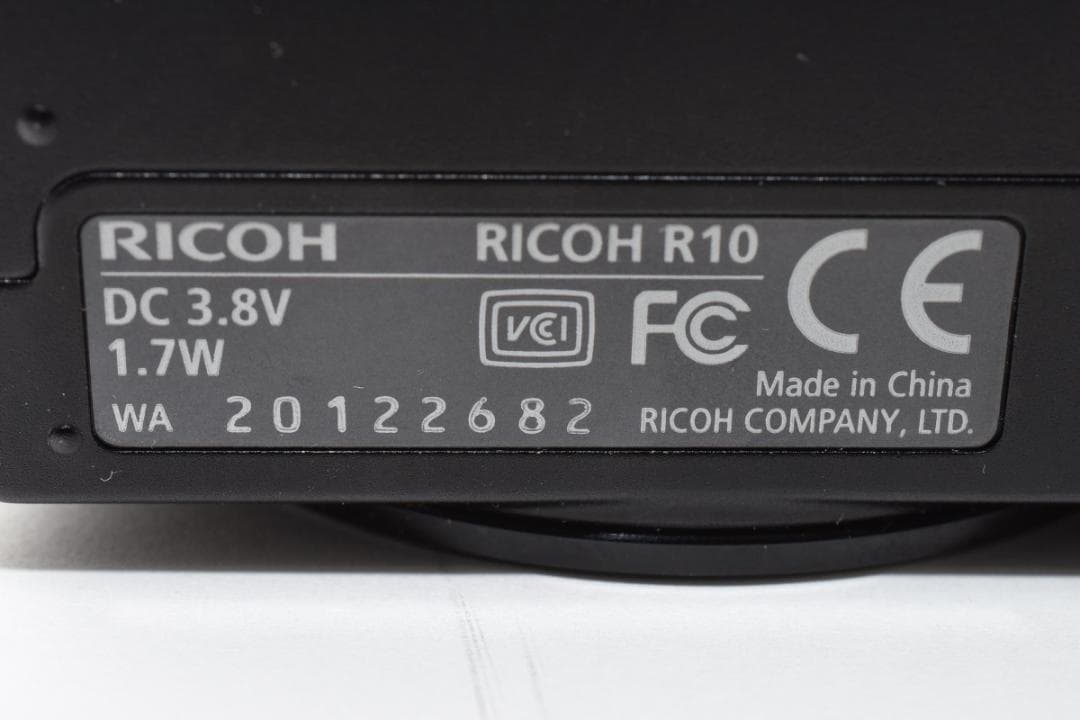 リコー　RICOH R10 ≪安心の動作確認済品≫