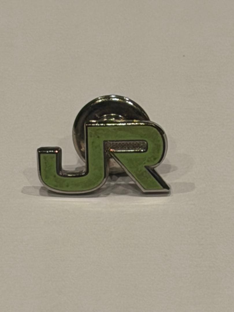 JR 黄緑色 バッジ