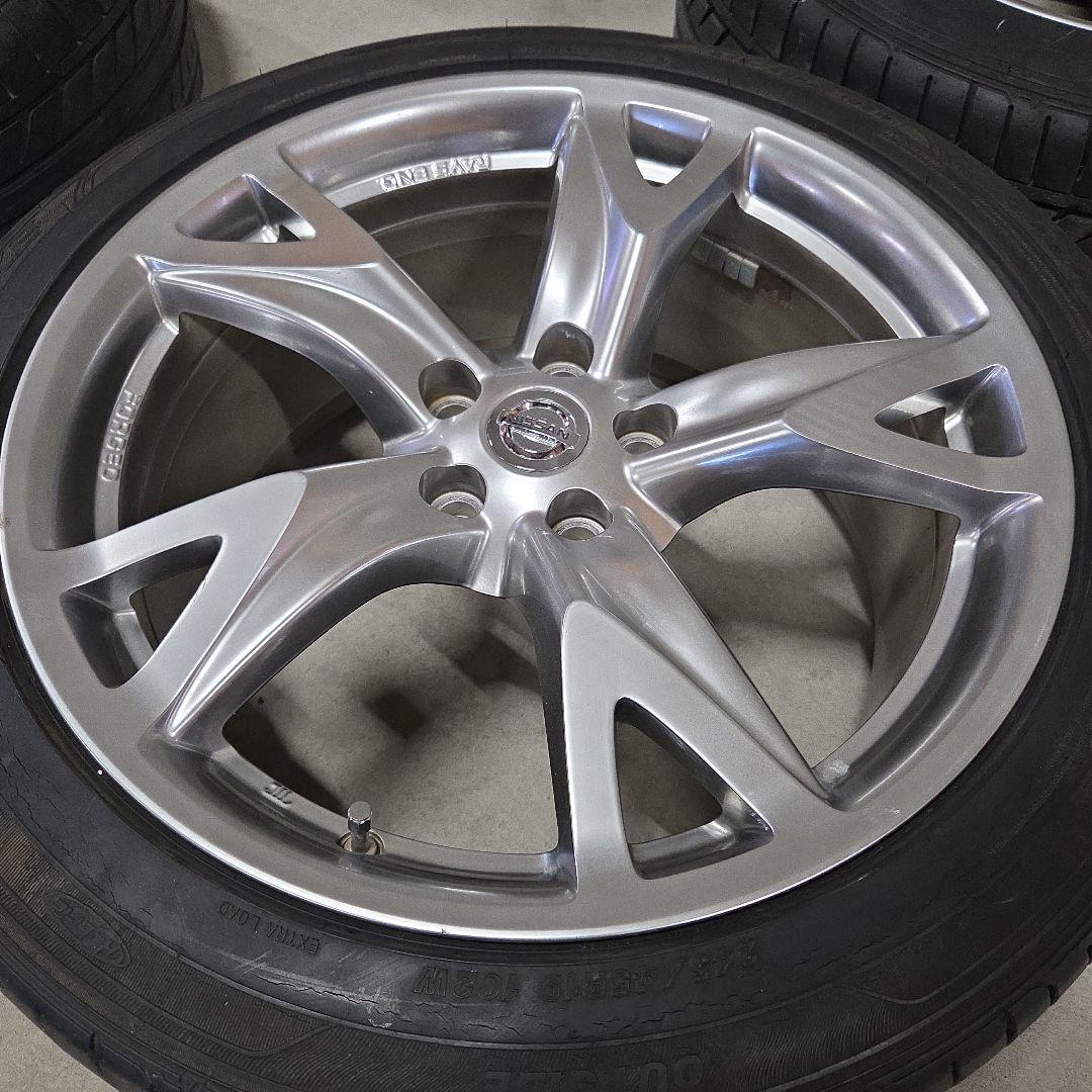 z34純正ホイール 19インチ ホイールセット 114.3