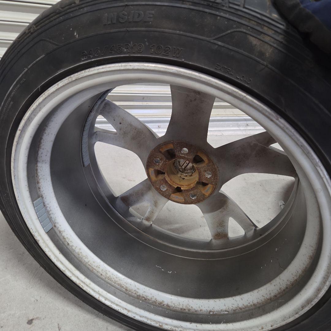 z34純正ホイール 19インチ ホイールセット 114.3