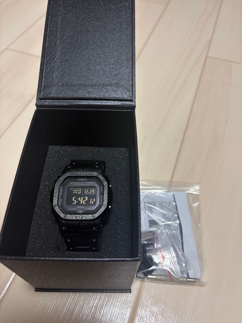 G-SHOCK GW-B5600HR Gショック フルメタル カスタム品