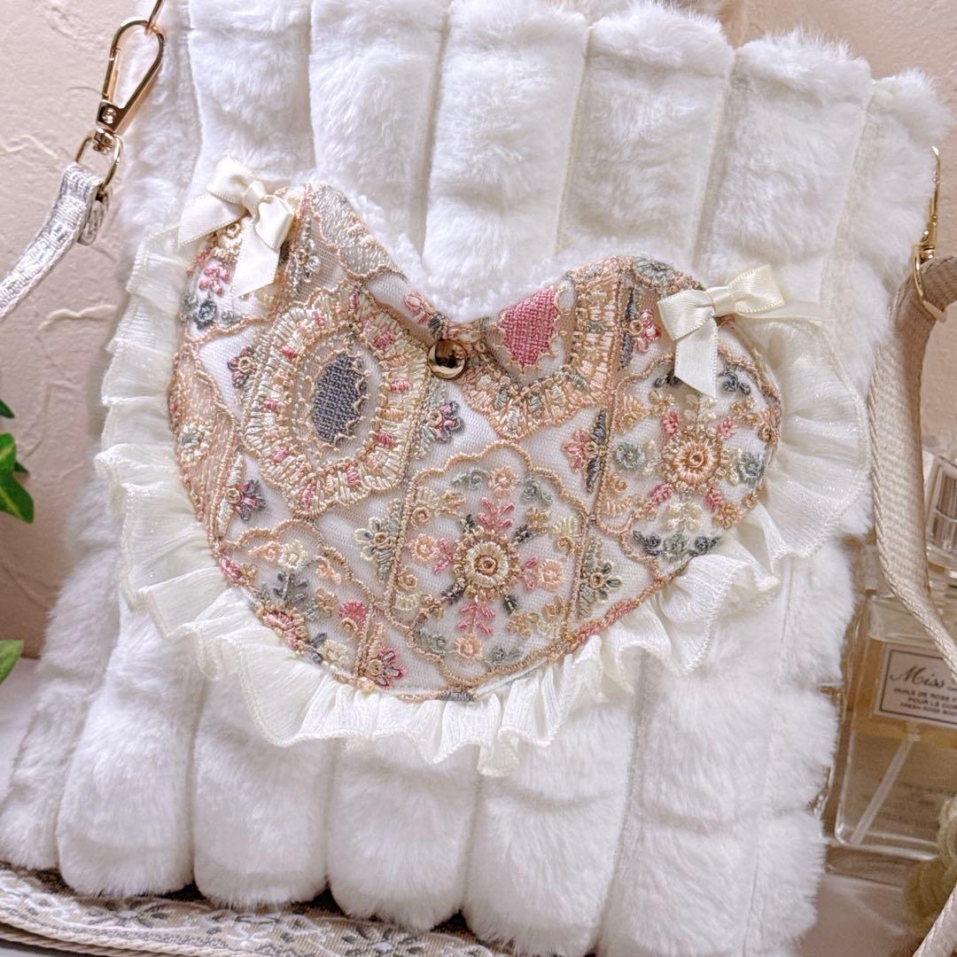 あ*き様 コヤンイサムチョン♡新作big豹柄うさ着ぐるみルミちゃんのサコッシュ