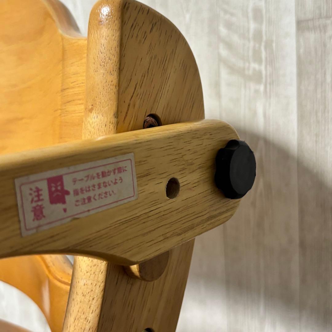 yamatoya すくすくスリムフィットチェア テーブル&ガード付 大和屋