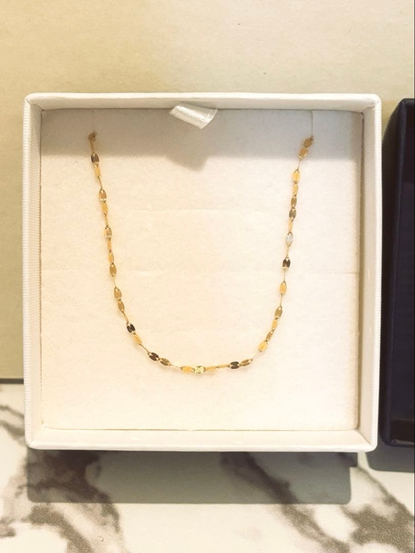 新品: TSUTSUMI 【K18】イエローゴールドアンクレット