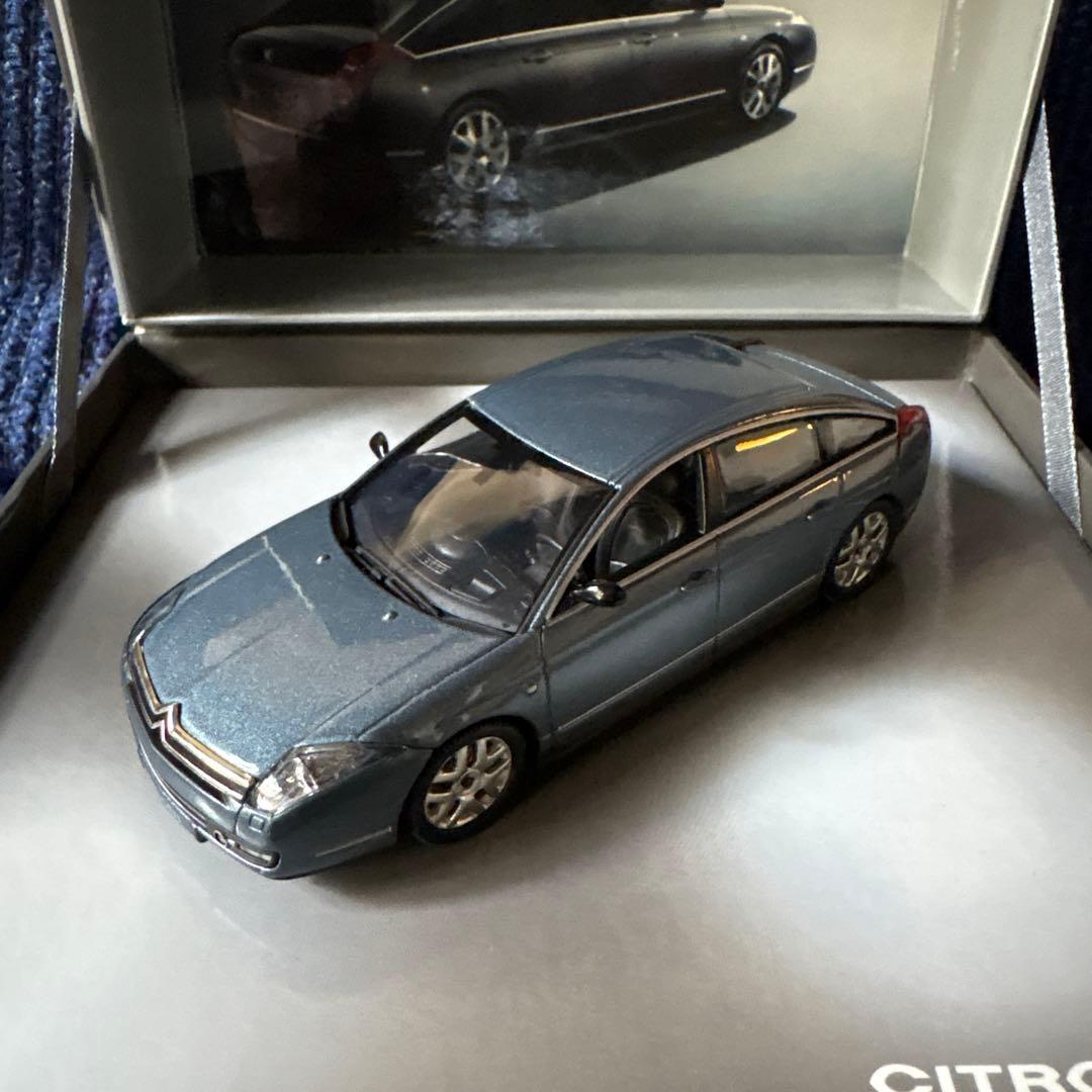 シトロエン　CITROËN C6 ミニカー グレー　非売品