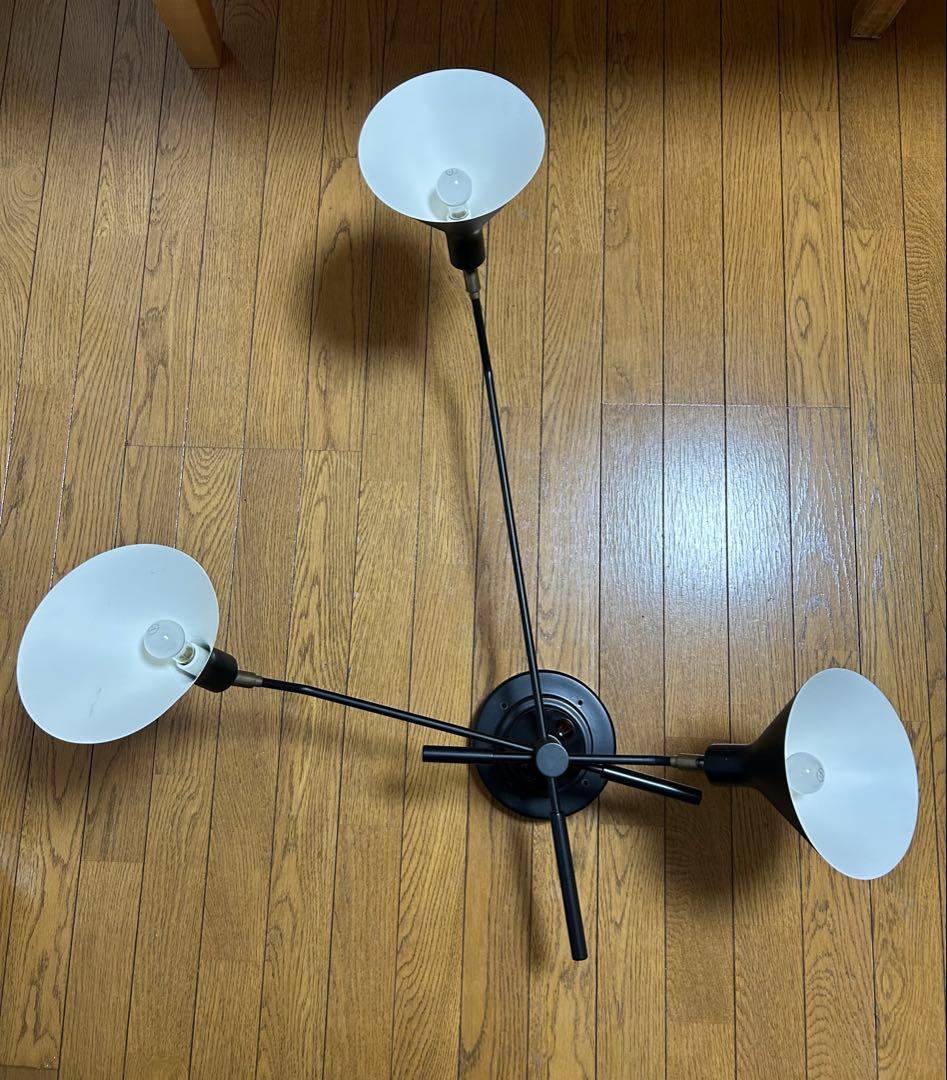 Ronne シーリングライト 3灯 マットブラック