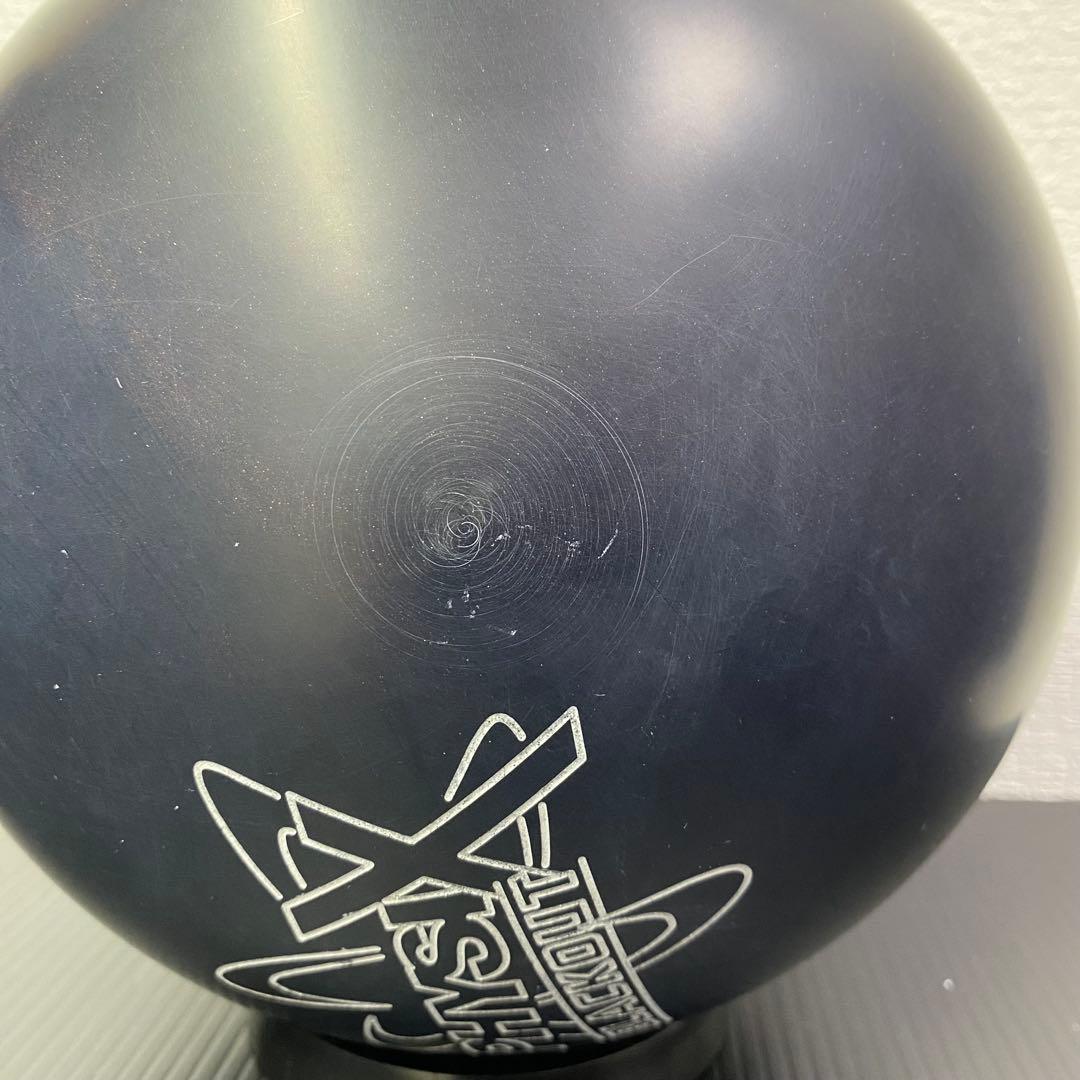プラグ済 PhysiX Blackout 15P ボウリング ボール 中古 AI