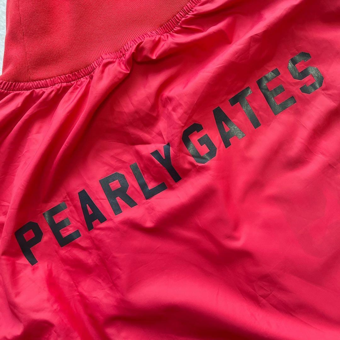 極美品　パーリーゲイツ　ツインスニード 　2枚セット　蓄熱　モックネック　レッド