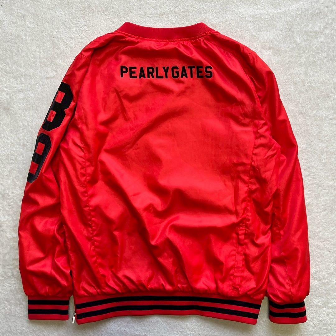 極美品　パーリーゲイツ　ツインスニード 　2枚セット　蓄熱　モックネック　レッド