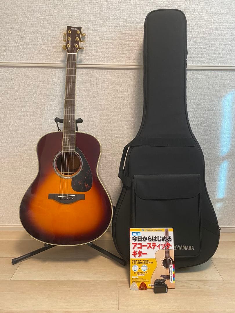 【美品】YAMAHA LL6 ARE アコースティックギターのセット