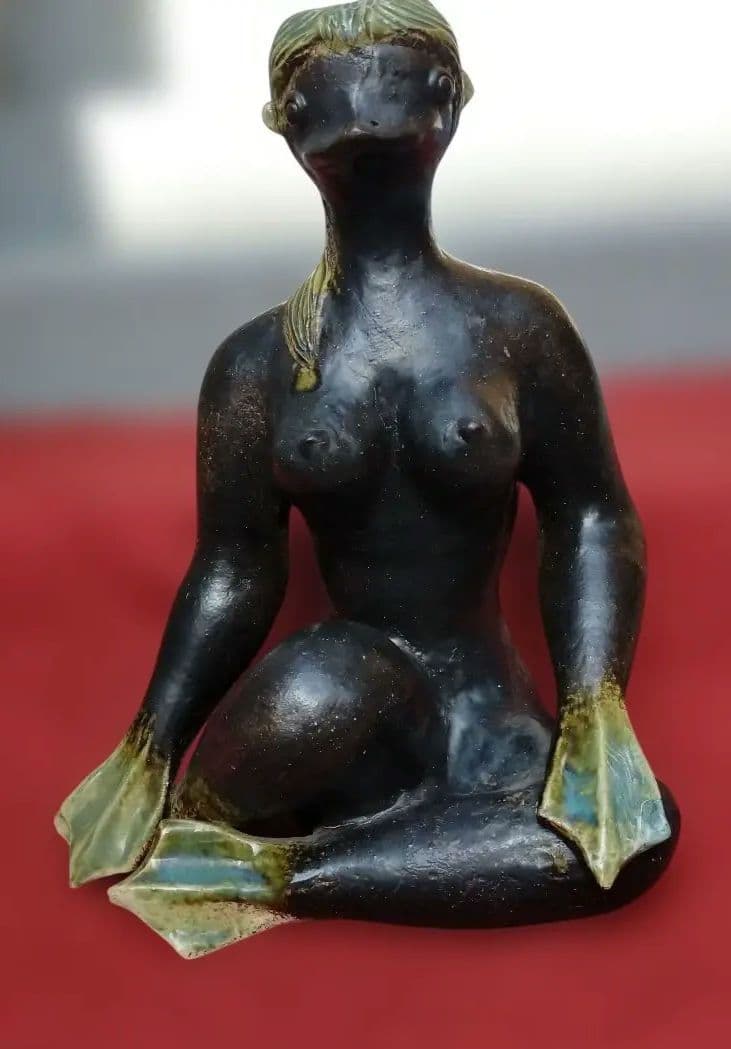 河童・女形カッパ人形・置物・飾り