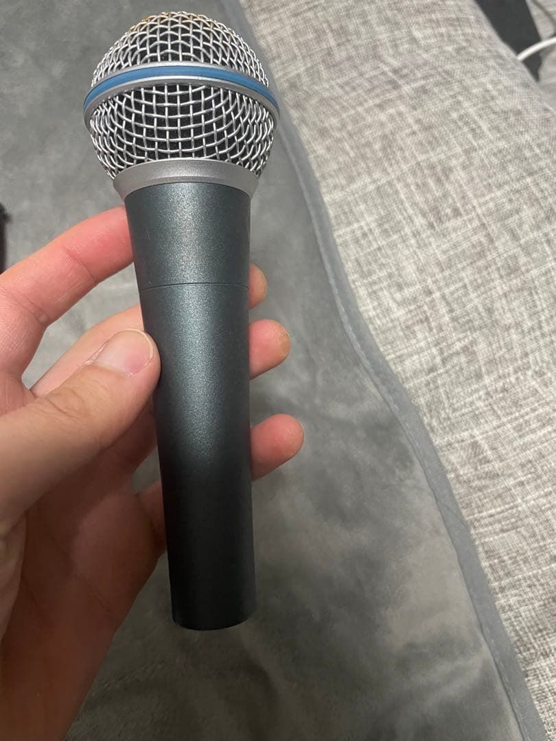 SHURE BETA58ダイナミックマイク 本体とケース付き