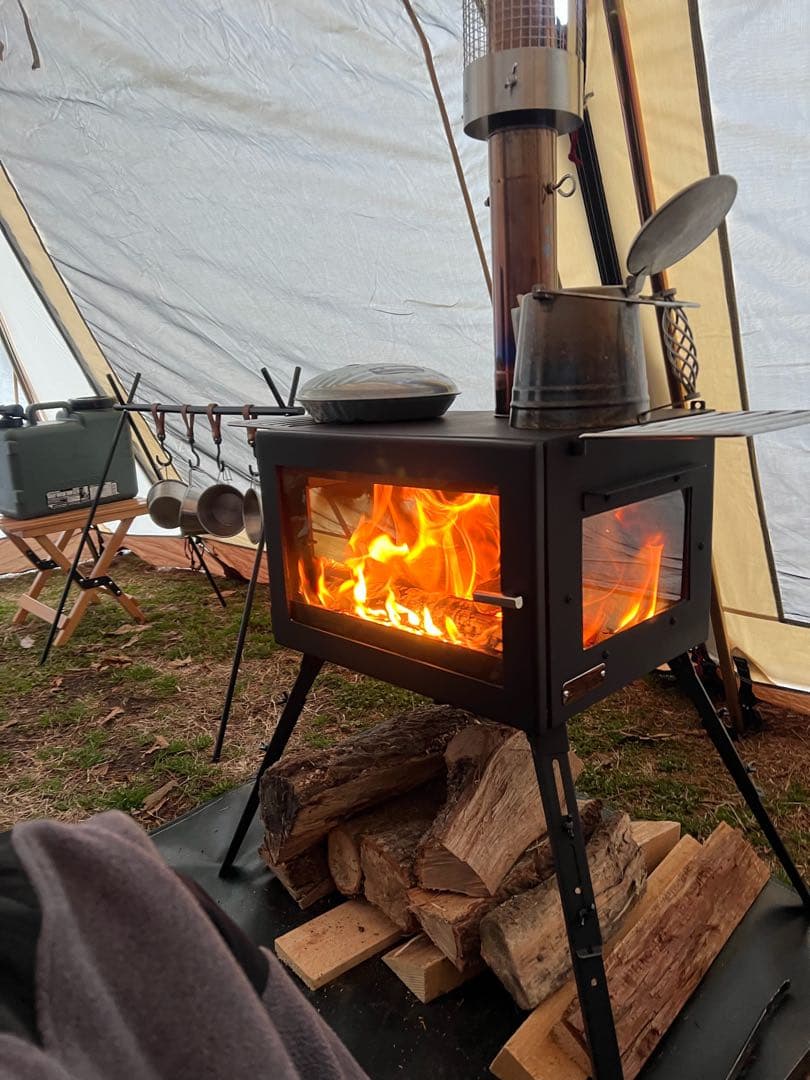 Mt.SUMI 薪ストーブ AURA ver2 耐火煉瓦新品3枚付き