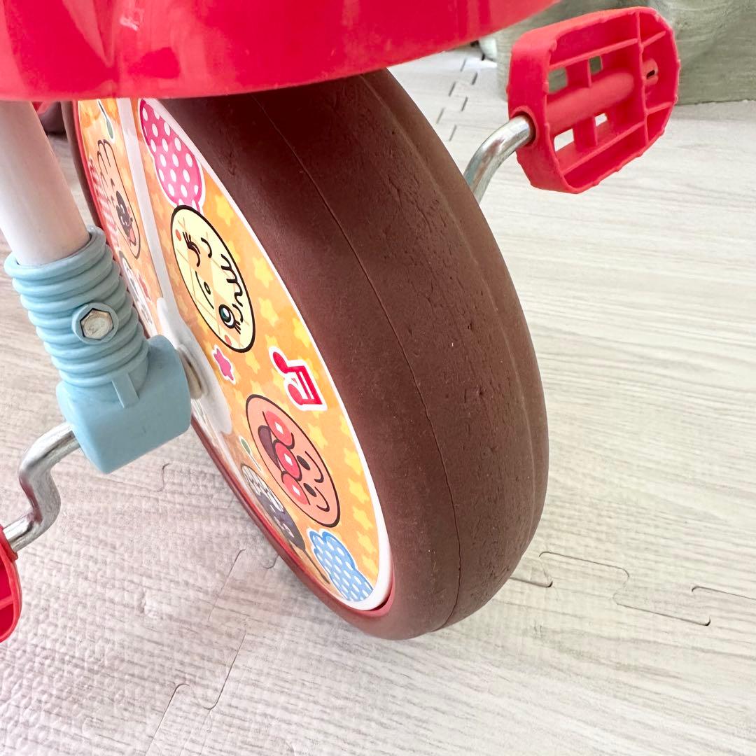 廃盤 レア アンパンマン 折りたたみ三輪車 オールインワンUP ほぼ未使用 美品