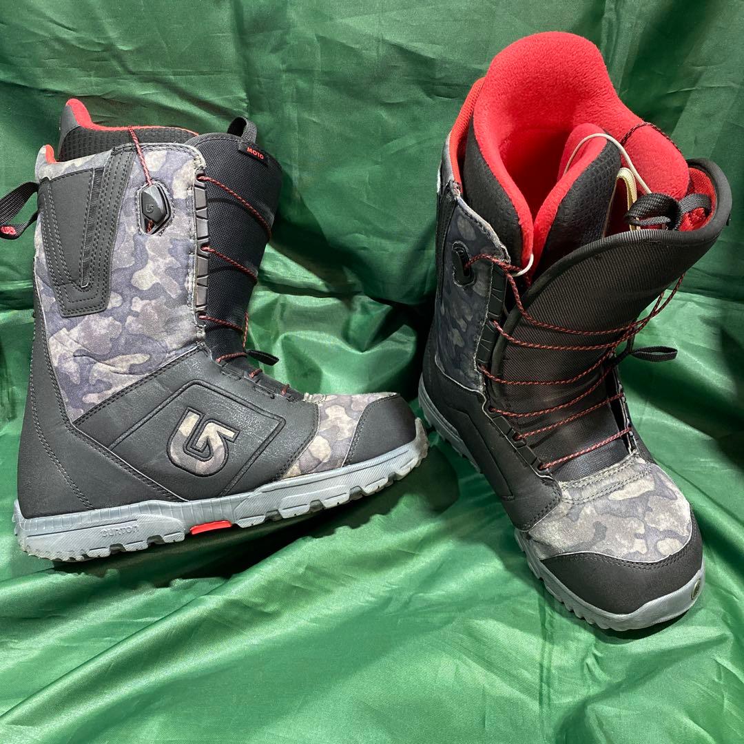 26.5cm Burton Moto スノーボードブーツ カモフラージュ