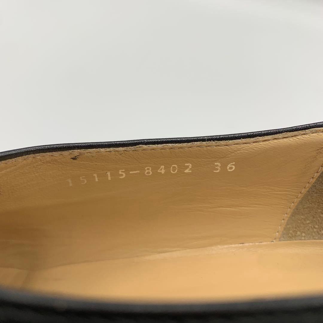 AWA様✨【近年モデル 松本恵奈着用】クラネ　ボリュームソールシューズ　牛革　黒