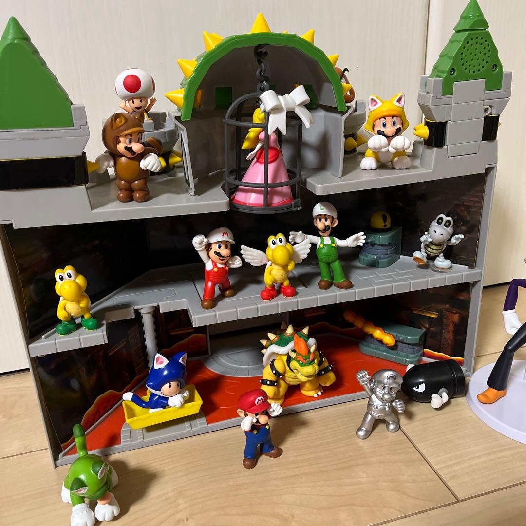 スーパーマリオ フィギュアコレクション DXプレイセット クッパ城
