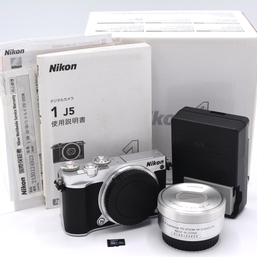 ❤️【ショット数4571】Nikon1 J5 10-30mmレンズキット❤️