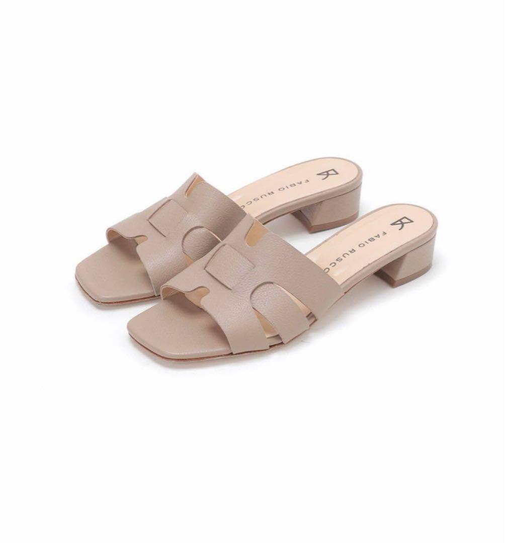 FABIO RUSCONI スクエアトゥミュール