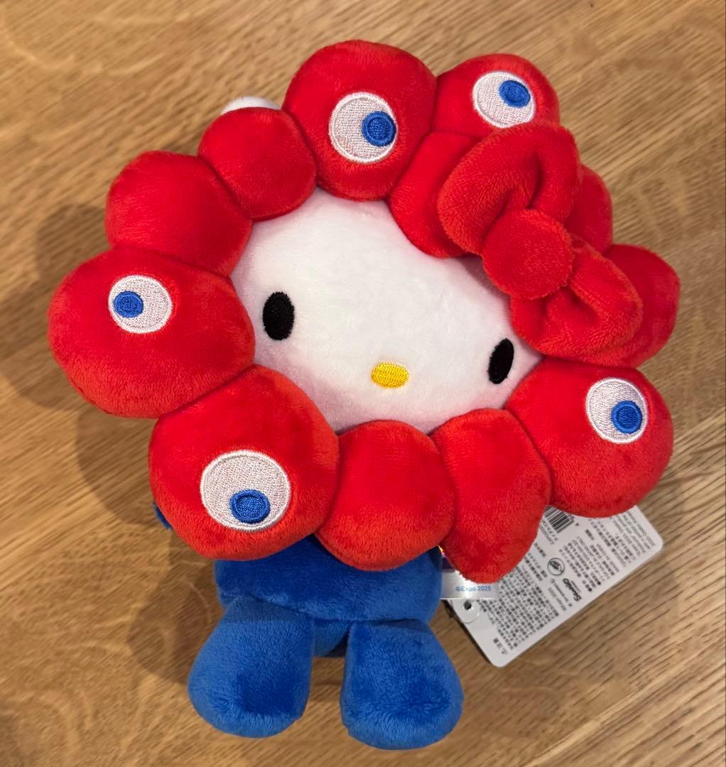 新品　ミャクミャク　ハローキティ ぬいぐるみ　M 万博　サンリオ