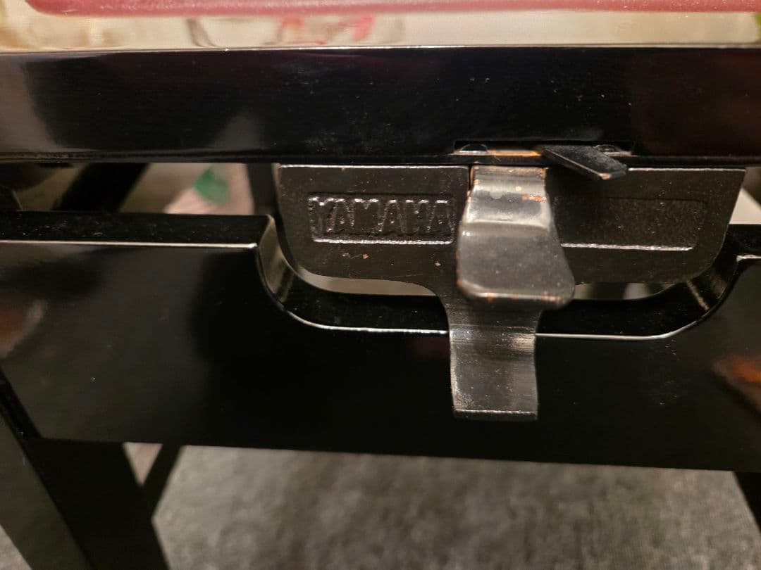 日本製 YAMAHA トムソン椅子 ピアノ椅子 高低自在椅子 ビンテージ