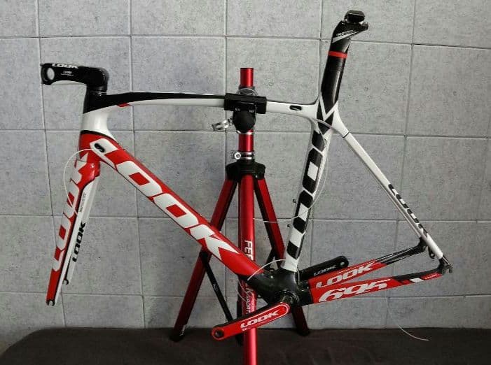 中古 2011 LOOK695 フレームセット Mサイズ コフィディスカラー