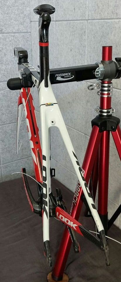 中古 2011 LOOK695 フレームセット Mサイズ コフィディスカラー