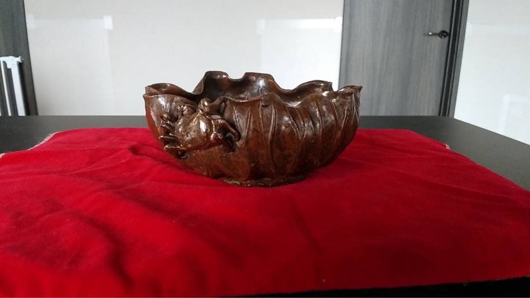 中国美術 清朝時代　銅器　文房四宝　花器　茶器　蓮　朝鮮美術　水滴　蟹　煎茶器